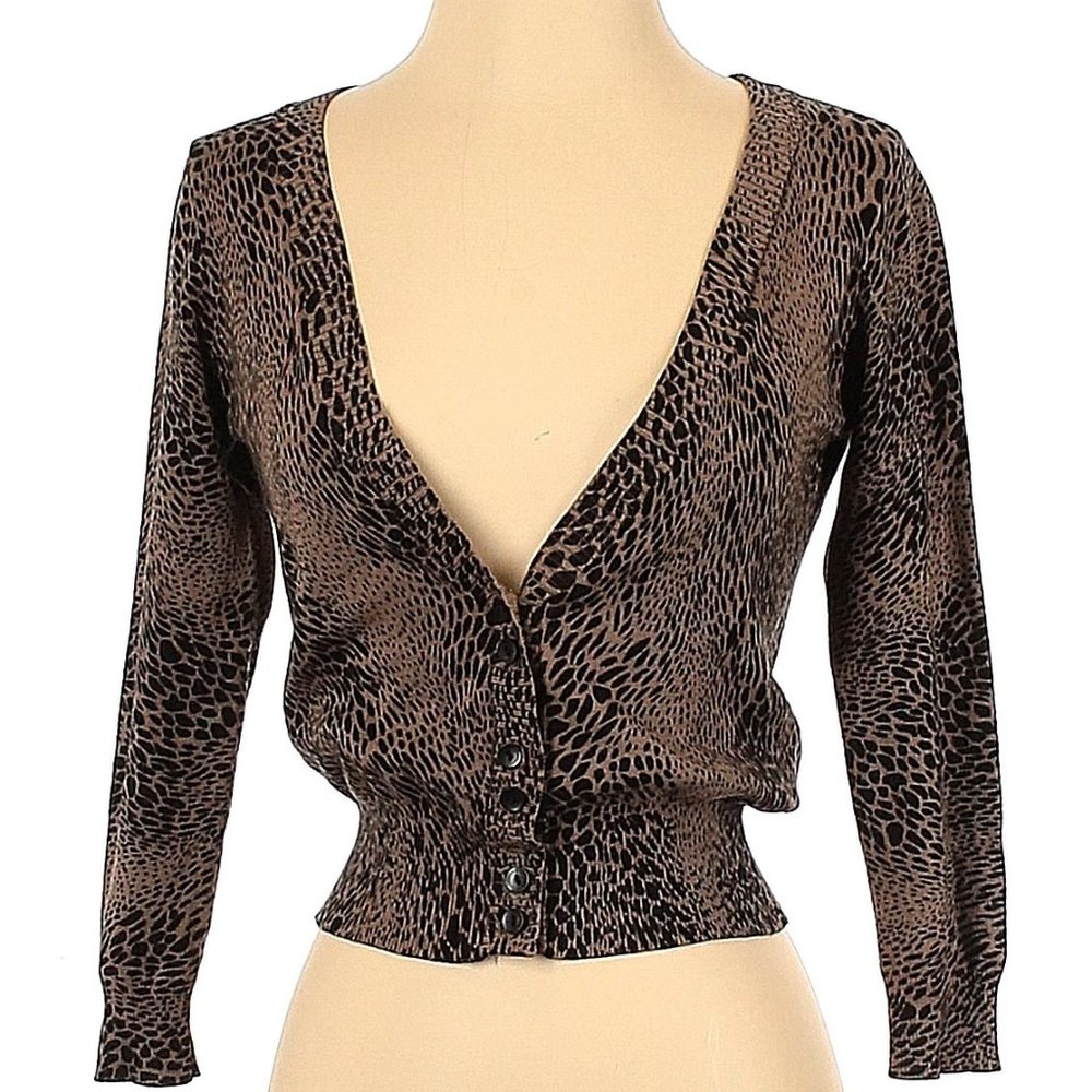 Printed Guess Jeans Cardigan Size S